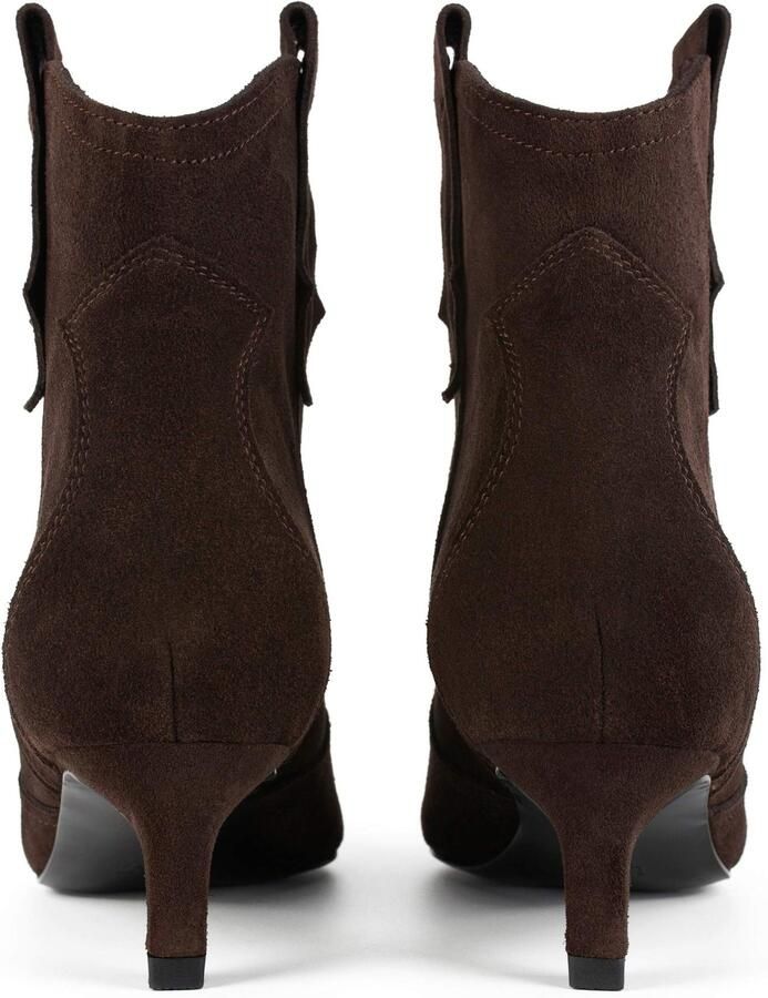 L37 HANDMADE SHOES Enkellaarsje 'TEXAS WIND' bruin - Foto 3