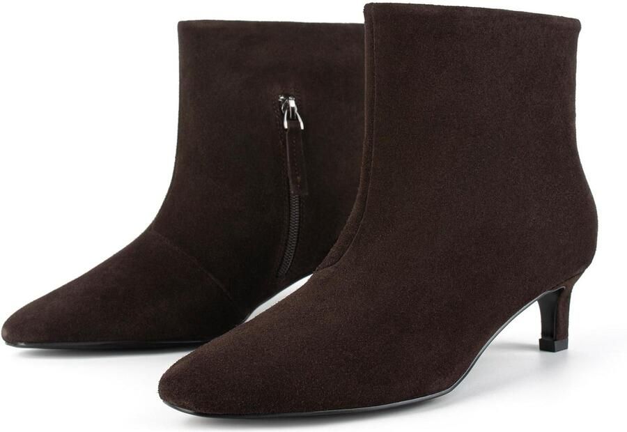 L37 HANDMADE SHOES Enkellaarsje 'TWILIGHT GLIMMER' bruin - Foto 4