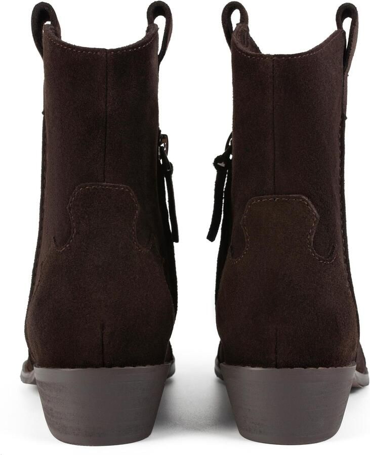 L37 HANDMADE SHOES Enkellaarsje 'WALK BETWEEN STARS' bruin - Foto 3