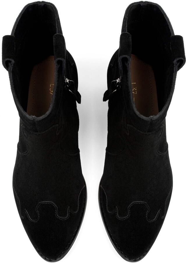 L37 HANDMADE SHOES Enkellaarsje 'WALK BETWEEN STARS' zwart - Foto 4