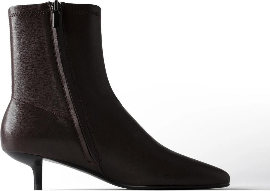 L37 HANDMADE SHOES Enkellaarsje 'YET UNKNOWN' bruin - Foto 3