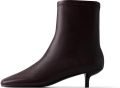 L37 HANDMADE SHOES Enkellaarsje 'YET UNKNOWN' rood - Rood