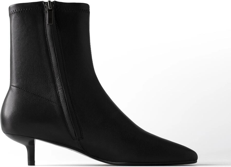L37 HANDMADE SHOES Enkellaarsje 'YET UNKNOWN' zwart - Foto 4