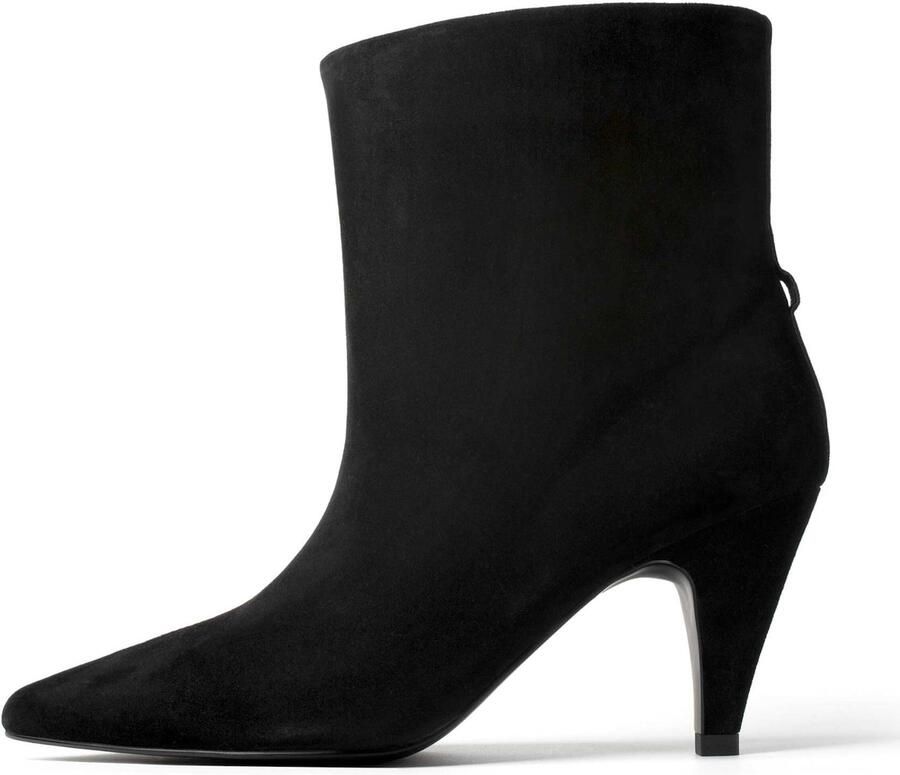 L37 HANDMADE SHOES Enkellaarsje 'ZINA' zwart