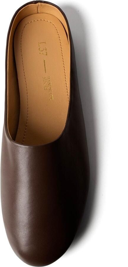 L37 HANDMADE SHOES Huisschoenen 'ALL AT ONCE' donkerbruin - Foto 3