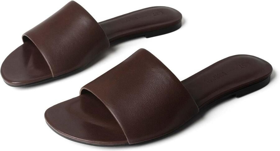 L37 HANDMADE SHOES Huisschoenen 'ALL THE COLORS FADE' donkerbruin - Foto 2