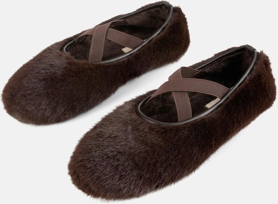 L37 HANDMADE SHOES Instappers 'BLACK LOTUS' bruin