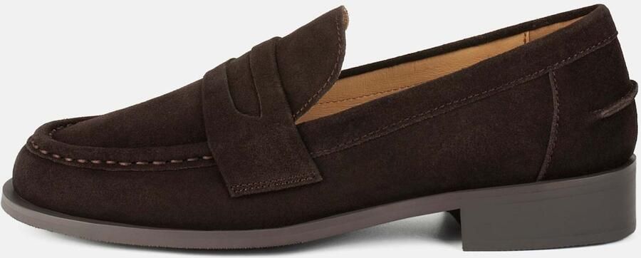 L37 HANDMADE SHOES Instappers 'GOOD ADVICE' bruin