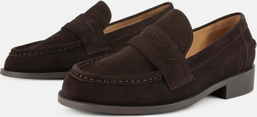 L37 HANDMADE SHOES Instappers 'GOOD ADVICE' bruin - Foto 6