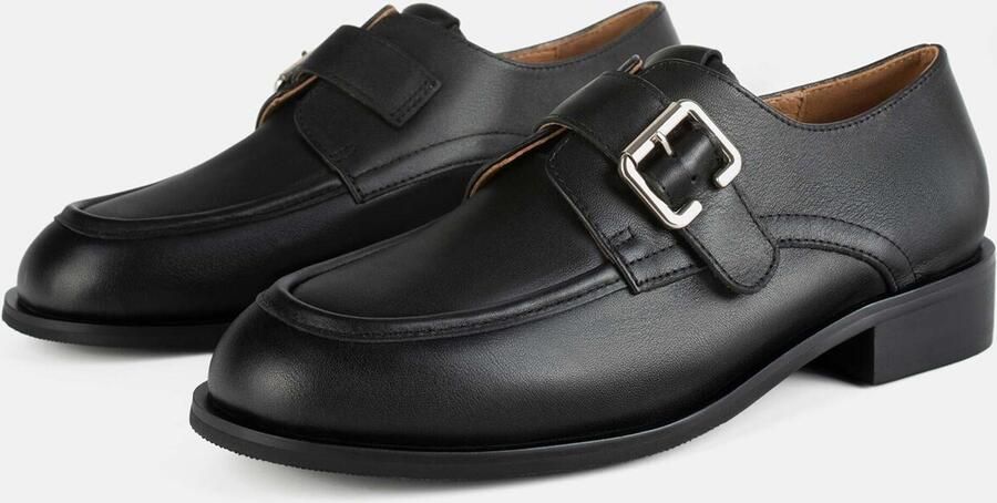 L37 HANDMADE SHOES Instappers 'NEBULA GLOW' zwart - Foto 5