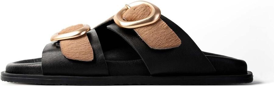 L37 HANDMADE SHOES Instappers 'STAY UNTIL TOMORROW' camel