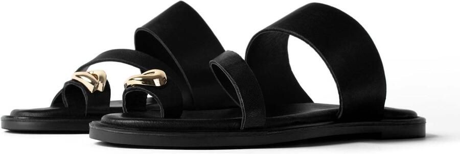 L37 HANDMADE SHOES Instappers 'SUNSET BELONGS TO US' zwart - Foto 6