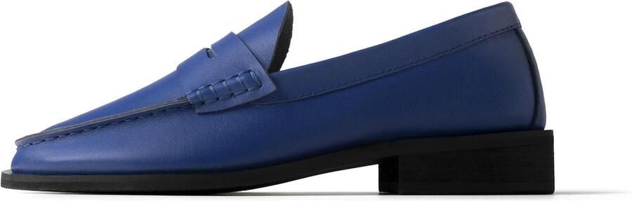 L37 HANDMADE SHOES Instappers 'TO MAKE IT EASIER' blauw