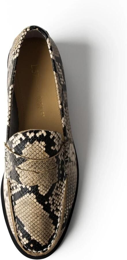 L37 HANDMADE SHOES Instappers 'TO MAKE IT EASIER' gemengde kleuren - Foto 3