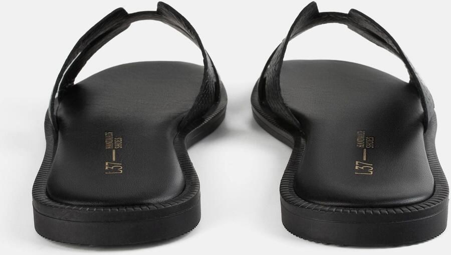 L37 HANDMADE SHOES Mocassins 'MELT TO THE OCEAN' zwart - Foto 4