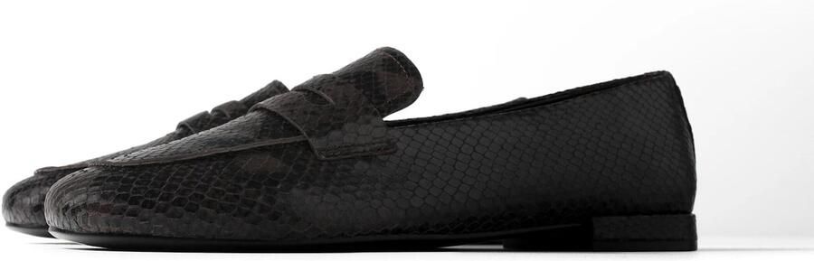 L37 HANDMADE SHOES Mocassins 'QUIET WINTER MORNING' donkerbruin - Foto 4