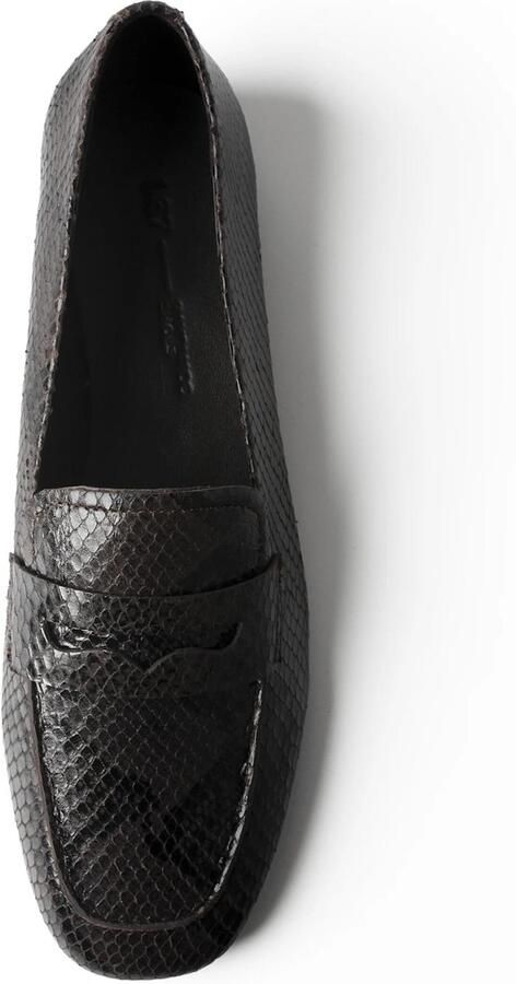 L37 HANDMADE SHOES Mocassins 'QUIET WINTER MORNING' donkerbruin - Foto 3