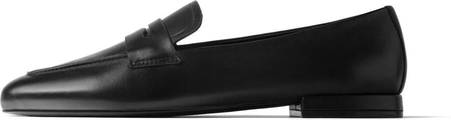 L37 HANDMADE SHOES Mocassins 'QUIET WINTER MORNING' zwart