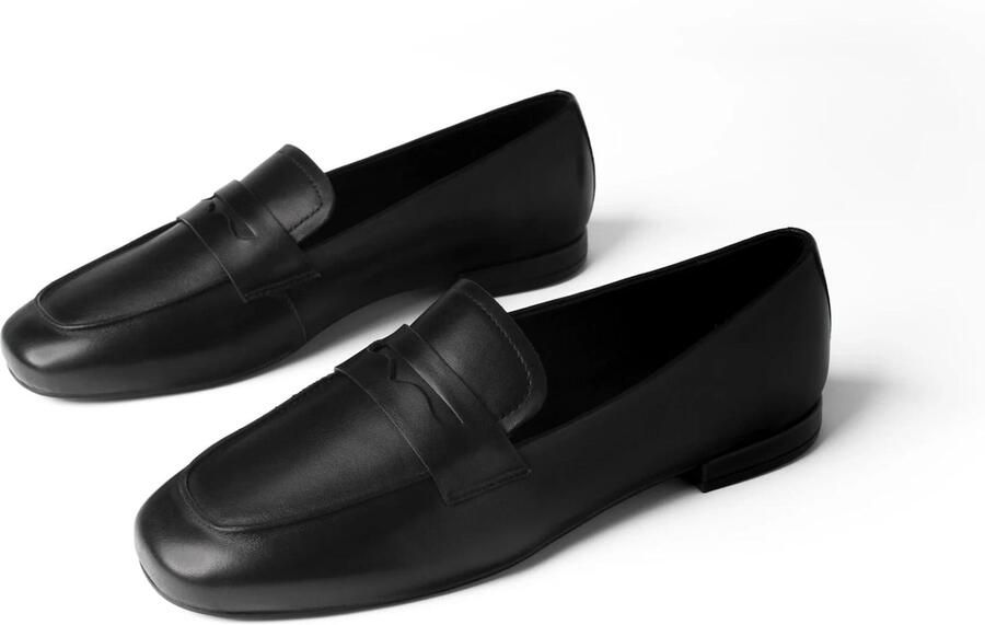 L37 HANDMADE SHOES Mocassins 'QUIET WINTER MORNING' zwart - Foto 2