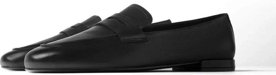 L37 HANDMADE SHOES Mocassins 'QUIET WINTER MORNING' zwart - Foto 5