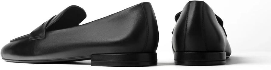 L37 HANDMADE SHOES Mocassins 'QUIET WINTER MORNING' zwart - Foto 6
