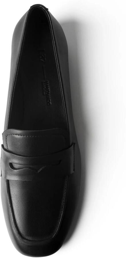 L37 HANDMADE SHOES Mocassins 'QUIET WINTER MORNING' zwart - Foto 3