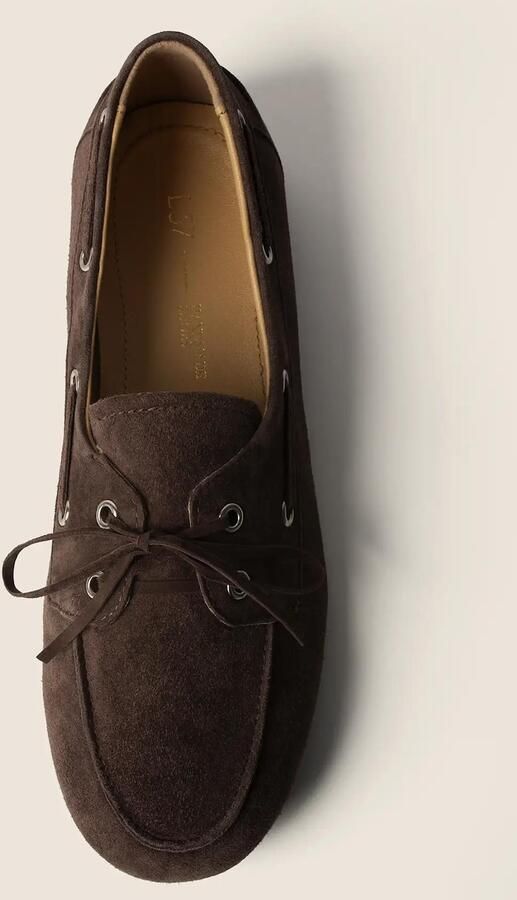 L37 HANDMADE SHOES Mocassins 'SLOW LIFE' bruin gemêleerd - Foto 4