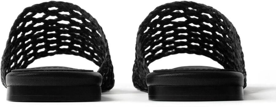 L37 HANDMADE SHOES Muiltjes 'LOST WITHOUT WORDS' zwart - Foto 4