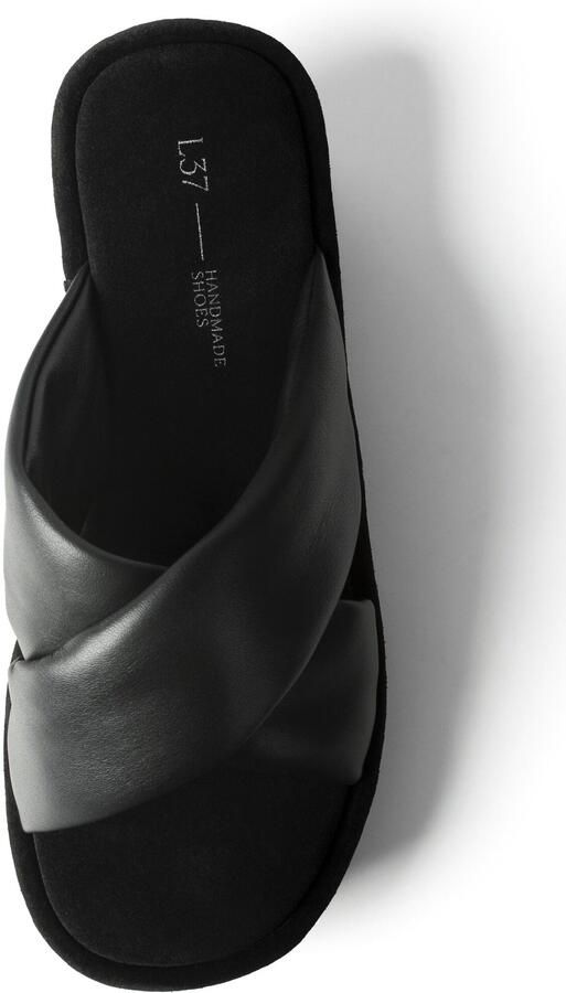 L37 HANDMADE SHOES Muiltjes 'MOON OVER TOKYO' zwart - Foto 3