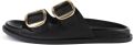 L37 HANDMADE SHOES Muiltjes 'SUMMER SOOTHE' zwart - Zwart