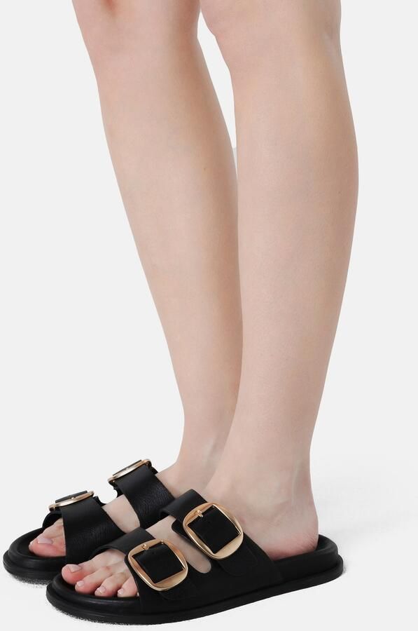 L37 HANDMADE SHOES Muiltjes 'SUMMER SOOTHE' zwart - Foto 3
