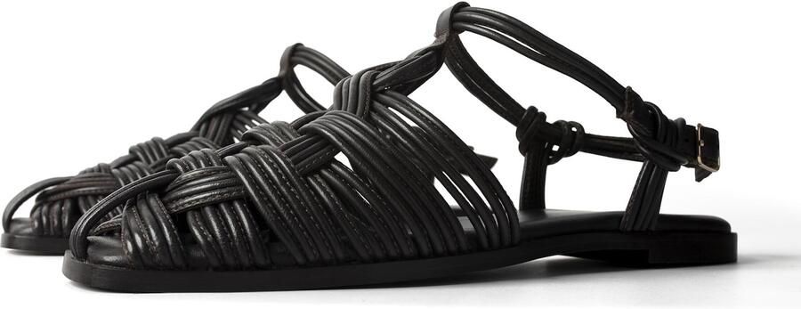 L37 HANDMADE SHOES Sandalen met riem 'LOVE LIKE EARLY JUNE' zwart - Foto 5