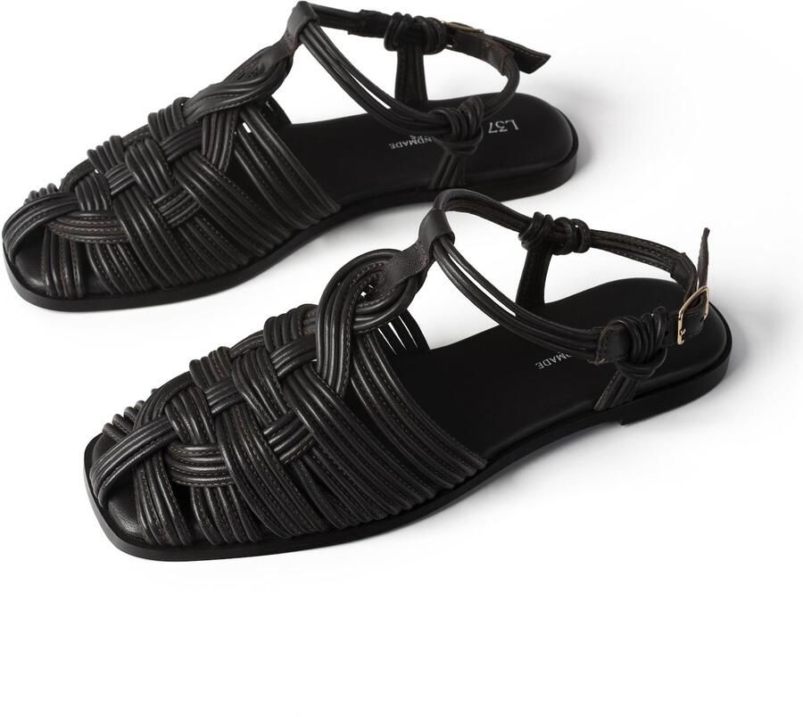 L37 HANDMADE SHOES Sandalen met riem 'LOVE LIKE EARLY JUNE' zwart - Foto 2