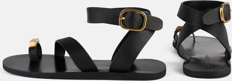 L37 HANDMADE SHOES Teenslipper 'OCEAN ODYSSEY' zwart - Foto 6