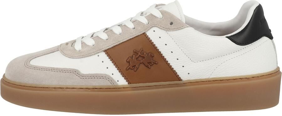 La Martina Sneakers laag beige crème bruin zwart - Foto 3