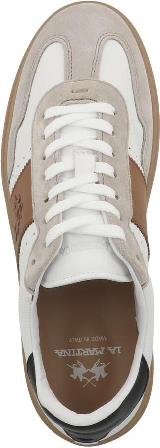 La Martina Sneakers laag beige crème bruin zwart - Foto 6