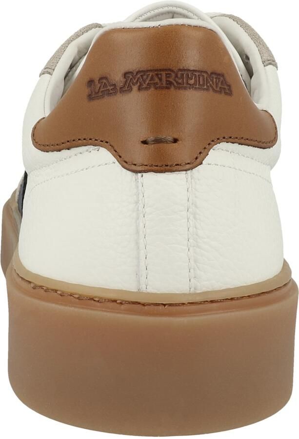 La Martina Sneakers laag 'LFM251' camel marine cognac wit - Foto 2