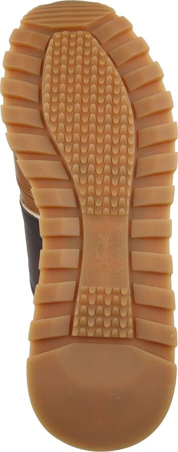 La Martina Sneakers laag 'Todi' cognac donkerbruin zwart - Foto 3