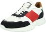 LA MARTINA Blauw Wit Rood Heren Sneakers Multicolor Heren - Thumbnail 2