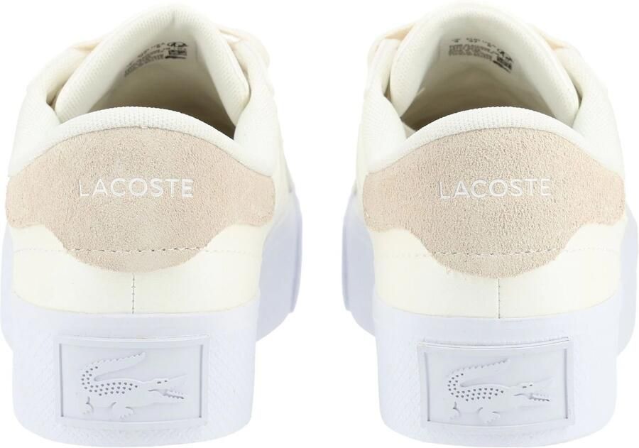 LACOSTE Sneakers laag beige wolwit - Foto 3
