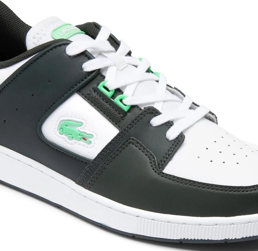 LACOSTE Sneakers laag 'Court Cage' groen zwart wit - Foto 2