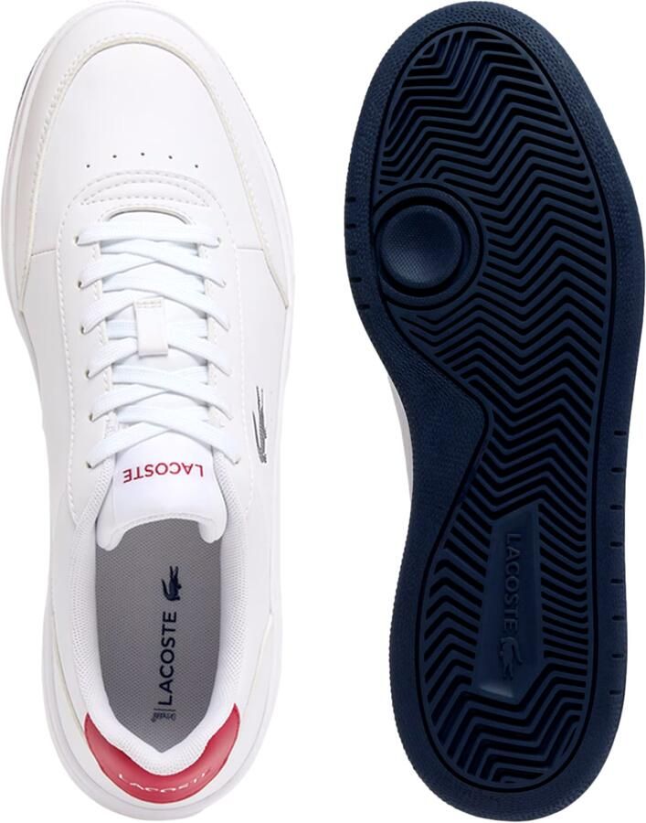LACOSTE Sneakers laag 'Court Pro' rood zwart wit - Foto 3