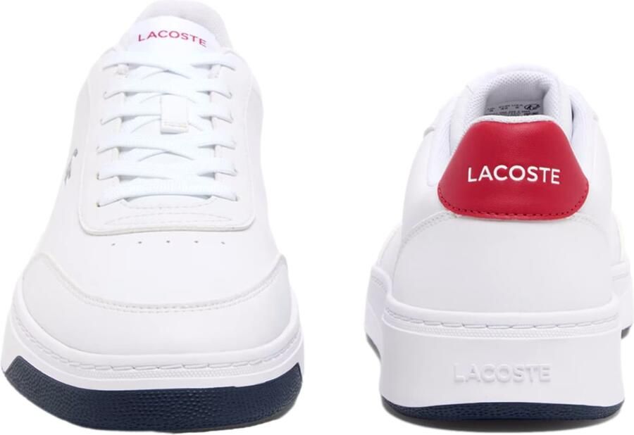 LACOSTE Sneakers laag 'Court Pro' rood zwart wit - Foto 4