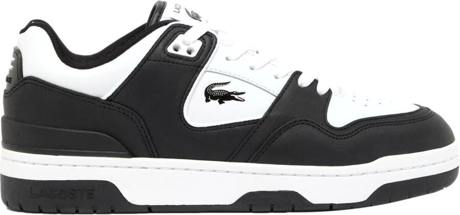LACOSTE Sneakers laag 'Courtcage Set' zwart wit