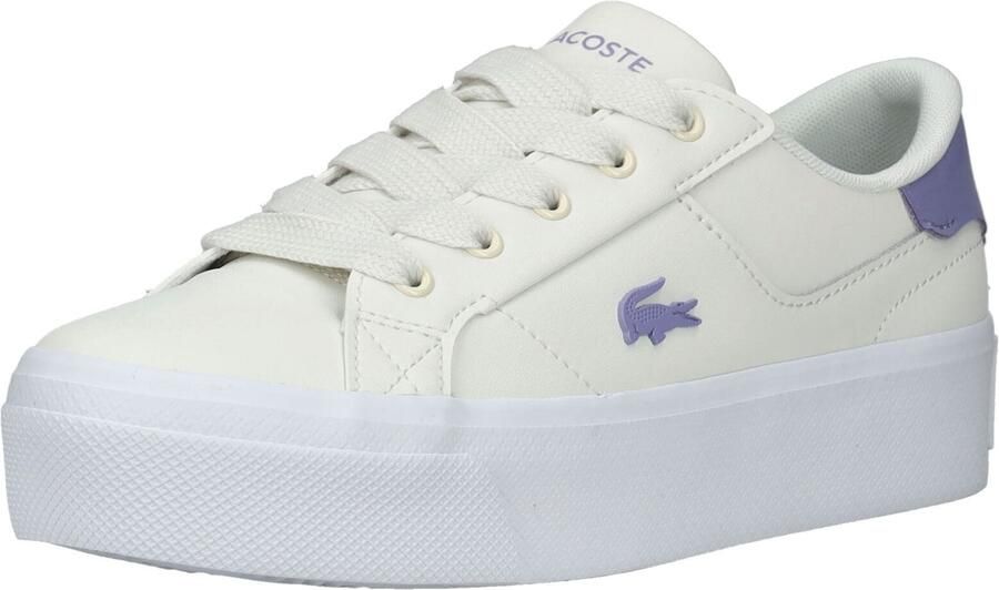 LACOSTE Sneakers laag lila wit