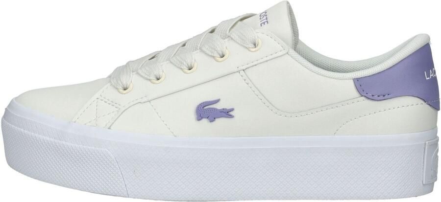 LACOSTE Sneakers laag lila wit - Foto 6
