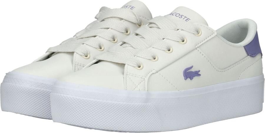 LACOSTE Sneakers laag lila wit - Foto 5