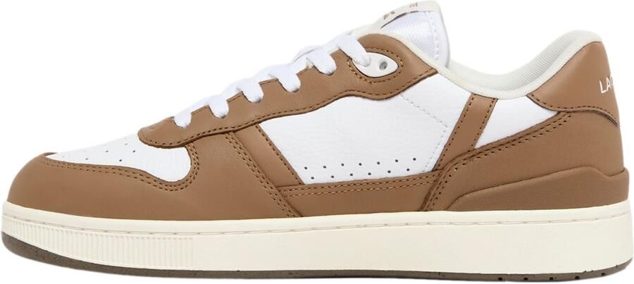Lacoste T-CLIP SET 226 2 SMA WHT BRW Heren Sneakers wit bruin - Foto 6