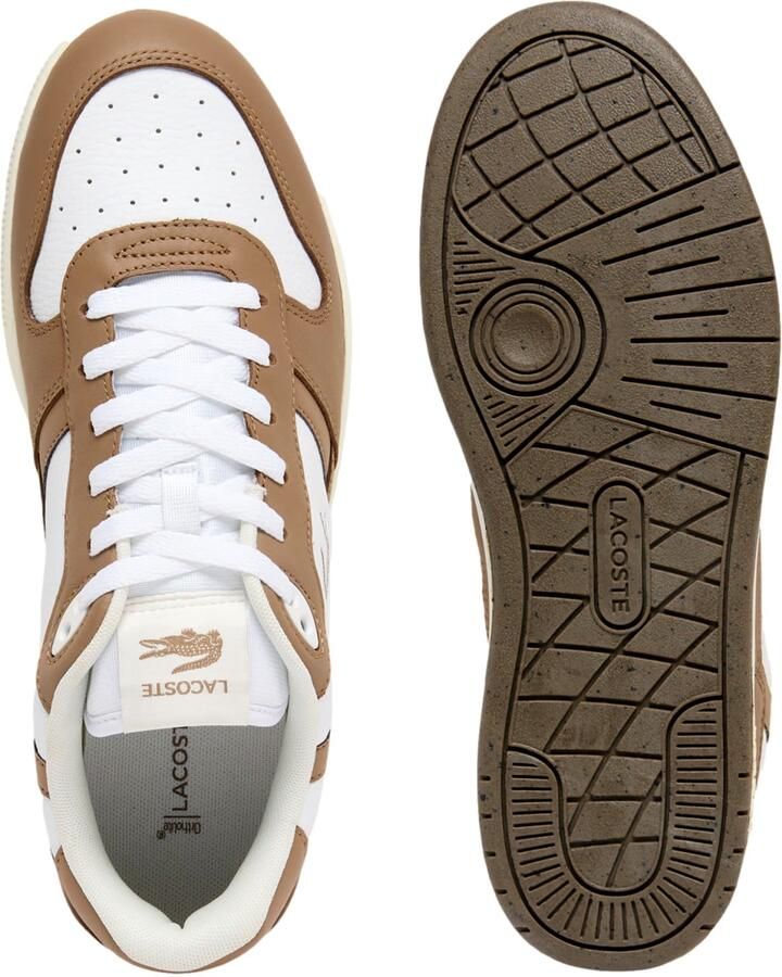 Lacoste T-CLIP SET 226 2 SMA WHT BRW Heren Sneakers wit bruin - Foto 8