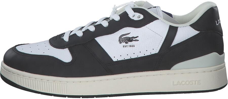 Lacoste T-Clip Set 224 Heren Sneakers Schoenen Wit-Zwart 748SMA0042147 - Foto 4